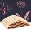 DIY Raspagem Escova Raspagem Papel Especial Escova de Bambu Pontiagudo Raspagem Giz de Cera Pintura Artesanal Infantil Vara de Bambu Vara de Raspagem Ferramenta