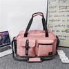 Bolsa de viaje de corta distancia, bolsa de equipaje de gran capacidad para hombres, bolso de mano para viajes de negocios, bolsa de almacenamiento, bolsa de deporte separada para ropa seca y húmeda, bolsa de fitness de moda