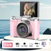 Câmera Digital Mirrorless com Tela Flip de Alta Definição Popular Transfronteiriça Câmera de Filmagem Estudante Nível de Entrada Retro Câmera CCD