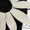 Parche de Tela Bordada de Encaje Bicolor Flor de Crisantemo Grande Lolita Accesorios para Ropa Infantil Girasol Listo para Usar Accesorios de Corsage de Alta Gama