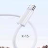 Cable de Datos de Carga Rápida Tipo-C a Tipo-C de Doble Extremo Cable de Carga Adecuado para Carga Xiaomi Huawei Pingguo 15
