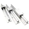 Riel de Guía Lineal Cilíndrico Riel Deslizante de Eje Óptico Mesa Deslizante de Aluminio Deslizador Sbr 12 16 20 25 30 35 40 50