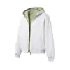 Ropa Vintage 2025 Otoño Nuevo Pareja Marca de Moda Estilo Perezoso Cárdigan Sudadera con Capucha Unisex Chaqueta Casual