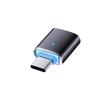 Adaptador USB-C a USB 3.0 OTG tipo fábrica, adaptador ligero para coche, lector de tarjetas de unidad U recargable