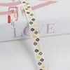 Cinta Jacquard Flor Pequeña Flecha Dislocada de 1.5 cm Decoración de Ventana Textil para el Hogar Decoración de Ropa Accesorios de Encaje Hechos a Mano DIY
