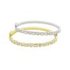 Comercio exterior nueva pulsera de circonita cuadrada redonda en forma de corazón de moda simple fábrica de joyas Joker en stock una generación de cabello