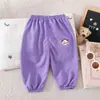 Festival da Primavera Novo Estilo Outono Calças Esportivas Infantis Calças Casuais Calças de Moletom Infantis para Meninos e Meninas Estilo Coreano Calças de Exterior