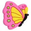 Caneta Colorida Série Borboleta Desenho Animado Acessórios de Joia com Contas DIY Caneta Esferográfica de PVC Removível Contas de Miçangas Feitas à Mão