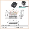 Par de Resistencia Ajustable Aleación de Zinc Bisagra de Puerta Micro Estable Bisagra Industrial Herramienta para Puerta de Madera Caja de Herramientas Bisagra de Puerta de Gabinete