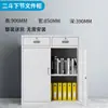 Segundo Filing Cabinet de Hierro para Oficina, Filing Cabinet de Datos de Oficina, Filing Cabinet para Certificados Financieros, Lockers, Gabinete Bajo con Cerradura
