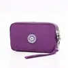 Billetera Larga Nueva para Mujer Bolso Pequeño de Lona Monedero Tela para Mujer Bolso Clutch de Regalo para Teléfono Móvil