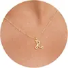 Comercio Exterior Más Vendido Diseño Creativo Collar de Palabras Artístico Lujo Ligero Gama Alta Diseño de Nicho Joyería para Mujer