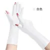 Guantes Transpirables Bordados con Pantalla Táctil de Spandex para Mujer, Guantes Finos Extensos para Ciclismo y Conducción al Aire Libre, Guantes de Protección Solar
