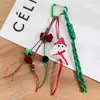 Colgante para Bolsa, Exquisito Regalo de Navidad, Colgante para Mochila Escolar, Lindo Colgante de Llavero con Muñeco de Peluche para Colgar en la Bolsa