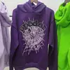 LAZAD AliExpress Amazon Suministro Toma Real Spder555 Pesado 420G Sudadera con Forro de Felpa Marca de Moda Sp5de