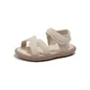 Sandalias Infantiles 2026 Verano Nuevo Estilo Sandalias para Bebé Estilo Coreano Antideslizantes Suela Suave Zapatos de Playa para Bebé Simples y Versátiles