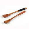 Ventas de fábrica viento vajilla de madera viento caliente mezclando miel cuchara de madera línea de corbata creativa cuchara de café cuchara de madera