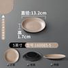 Plato redondo de melamina A5 vajilla plato redondo restaurante comercial plato de hueso porcelana restaurante de olla caliente plato de restaurante plato frío plato engrosado