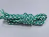 Cuerda Redonda de Poliéster Intercolor de 5 mm Cuerda Trenzada Colorida Paracord Ropa Zapato Sombrero Cordón para Pantalones Cuerda Lanyard Hecho a Mano DIY