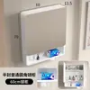 Gabinete de Espelho de Banheiro em Alumínio Espacial Caixa de Armazenamento de Parede Desembaçador Luz Porta-Lenços Espelho Separado Gabinete de Espelho