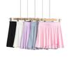 Ballet Menina Esticar Cintura Saia Verão Feminino Nova Moda babada Guarda-chuva Saia Modal Saia