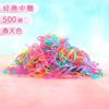 Elásticos de Cabelo de Bebê para Crianças Alta Elasticidade Elásticos Descartáveis Elásticos de Cabelo Coloridos Cordas de Cabelo para Meninas Acessórios de Cabelo Atacado