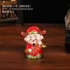 Decoração Ornamentada Criativa Estilo Chinês Deus da Fortuna e da Riqueza para Mesa de Sala de Estar, uma Oferta para Inaugurações de Negócios e Chá de Casa Nova