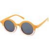2023 nueva moda gafas redondas para niños gafas de sol para niños de alta calidad gafas a prueba de rayos UV para niños y niñas