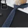 Ropa formal de negocios para hombre 7 cm corbata de mano camisa de traje cuello de vestir profesional para el trabajo accesorios en stock suministro directo