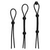 Anel de Bloqueio de Sêmen Masculino de Silicone, Anel Complexo de Bloqueio do Prepúcio Peniano, Ferramenta para Sexo Retardado, Sedução, Vibratório, Corda Sexy de Bloqueio de Sêmen, Conjunto de 6 Peças
