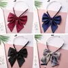 Gravata Borboleta Sem Nós Estilo Japonês Uniforme JK Estilo Preppy Flor de Colarinho para Estudante Feminina Camisa Estilo K Acessórios Fofos de Roupa de Marinheiro