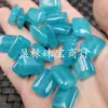 Contas Soltas de Jade Tianhe Azul com Furo Passante, Verde Claro, Sem Marcação, para Pulseiras, Colares, Acessórios de Joias, Contas Artesanais