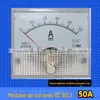 Cabeça de medidor de corrente de ponteiro mecânico DC 85C1 50 100 200 500MA 1A 2A 5A 10A