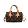 2025 Exportación Transfronteriza Bolso Boston Estampado Clásico para Mujer Simple y Elegante Bolso de Mano de Alta Gama para Viajes Diarios Bolso de Hombro