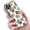 Funda para teléfono iPhone15 fruta aguacate durazno fresa sandía