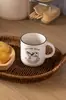 Caneca Leite Cremoso 180ml Cerâmica Branca - Lyor