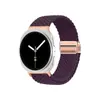 Venta al por mayor de fábrica Adecuado para Samsung Galaxy Watch8 Correa de bucle trenzado de nailon con hebilla magnética de cuatro puntas de metal