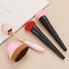 Mini brocha de maquillaje transfronteriza en stock brocha de maquillaje mango de madera brocha para polvo herramientas profesionales de belleza traje de brocha de maquillaje