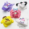 Novo Roda de Vento Giratória My Melody Mais Vendida Spinner Plástico Placa Borracha Macia Carimbo Buraco Charms de Sapato Decorações de Sapato
