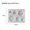 Brincos de Figura Geométrica DIY Pingente de Cola Brincos Pingente Resina Epóxi Brincos Assimétricos Molde de Silicone