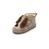 Zapatos Infantiles Balabala Kidsren, Botas de Nieve Infantiles Kidsren, Botas de Algodón para Niños y Niñas, Botas de Invierno Engrosadas y de Terciopelo, Antideslizantes y Repelentes al Agua