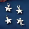 Accesorios de Plata de Ley 999 Pie de Plata Danza del Ábaco León Colgante Accesorios Vintage Viejo 3D Plata Dura Materiales Hechos a Mano DIY