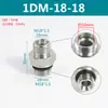Adaptador hidráulico acero 45# Yonghua cono de 24 grados férula sello ED fitting para manguera 1CB 1CM 1DB 1DM