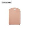 Estuche para tarjetas pequeño de cuero sintético con forma de gota de agua, llavero protector, cuadrado, para ascensor, acceso comunitario, venta al por mayor