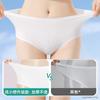 Ropa interior desechable a rayas para mujeres embarazadas, productos posparto, pantalones cortos de viaje sin lavado, tallas grandes