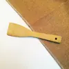 Pá de Bambu 21cm Pá de Madeira de Bambu Pá Especial Antiaderente Conjunto de Pá Espátula para Frigideira Espátula para Ovo Frito Colher de Arroz Mini Pá Pequena de Bambu