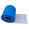 En Stock Malla Azul Pelable Película de Aislamiento Tela No Tejida Médica Capa de Mascarilla de Alta Transpirabilidad Gel Amigable con la Piel Base de Material para Parche Dental