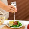 Botella cuantitativa para control de sal, botella para condimentos de uso doméstico, frasco para sazonador tipo prensa, caja de almacenamiento para sazonadores, salero, frasco para sazonador, suministros de cocina