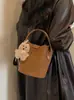 Bolsa Elegante para o Dia a Dia 2026 Nova Vintage de Ombro Único Conjunto Mãe e Filho Bolsa Transversal Estilosa Feminina