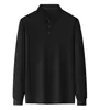 Camisa polo de manga larga ropa de trabajo personalizada camiseta uniforme de trabajo camisa cultural camisa con solapa de equipo camisa publicitaria ropa de trabajo hombres y mujeres bordado